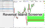 Reversal Island Screener for ProRealTime
